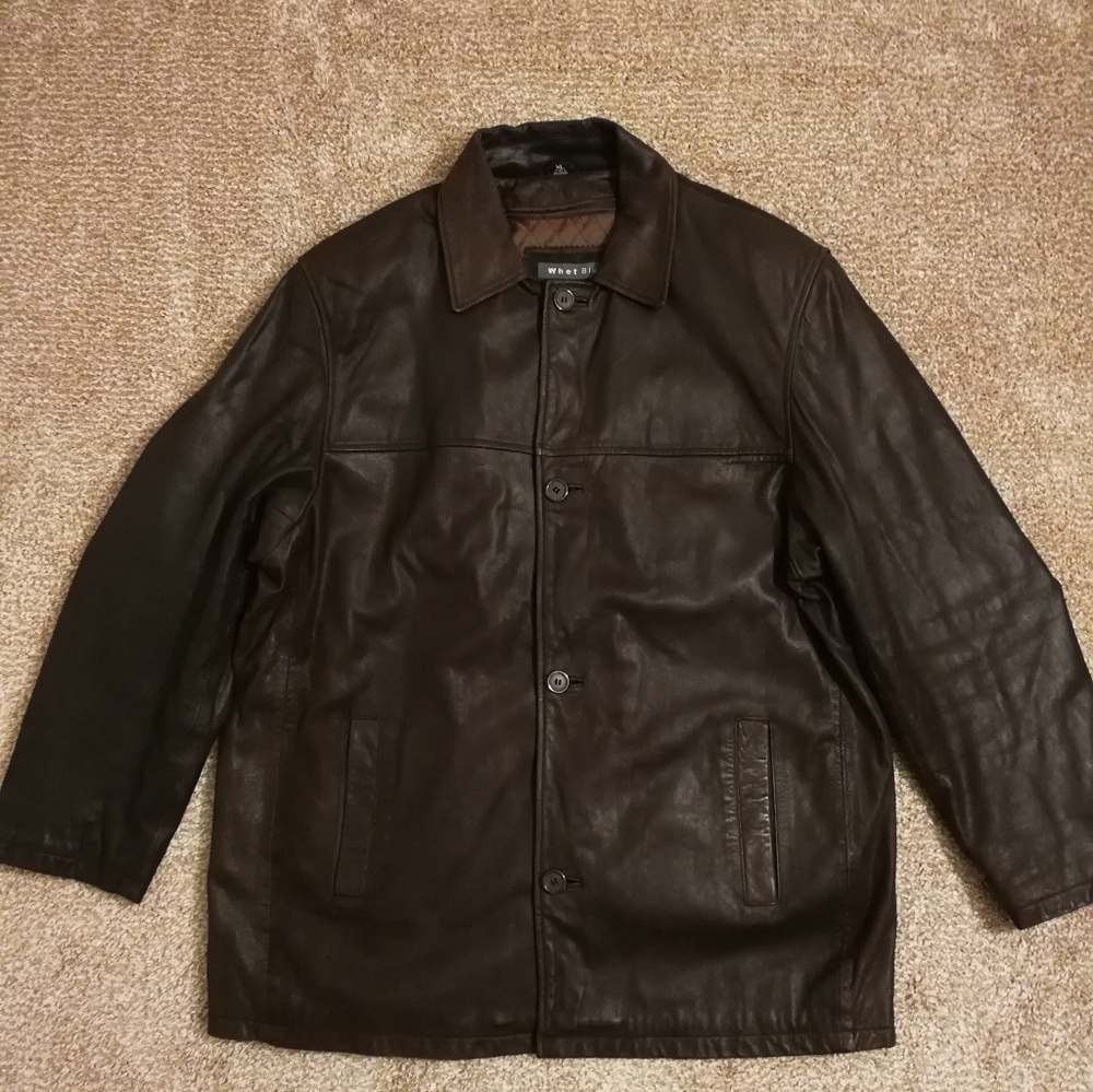 WHETBLU Leather coat